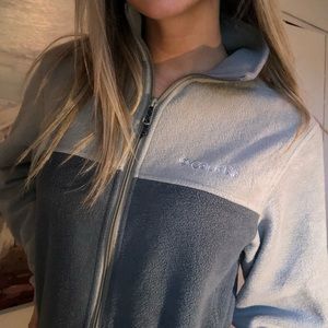 Columbia zip up sweatshirt